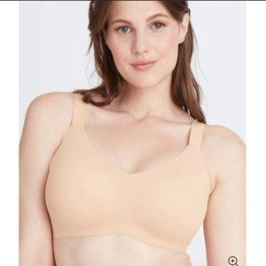 NWT Knix Padded V-Neck Evolution Bra (Size 7 Beige)